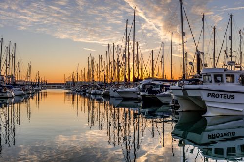 Make your way down to the Marina 